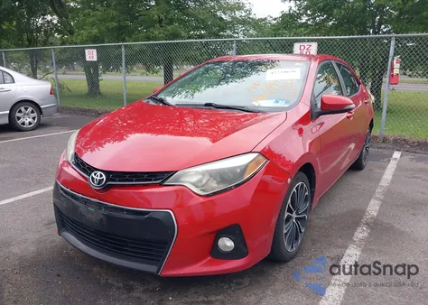 2014 Toyota Corolla S Plus from USA, damaged, VIN 2T1BURHE1EC039162
